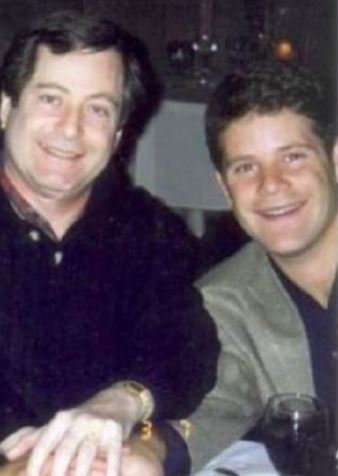 Michael Tell with his son Sean Patrick Astin